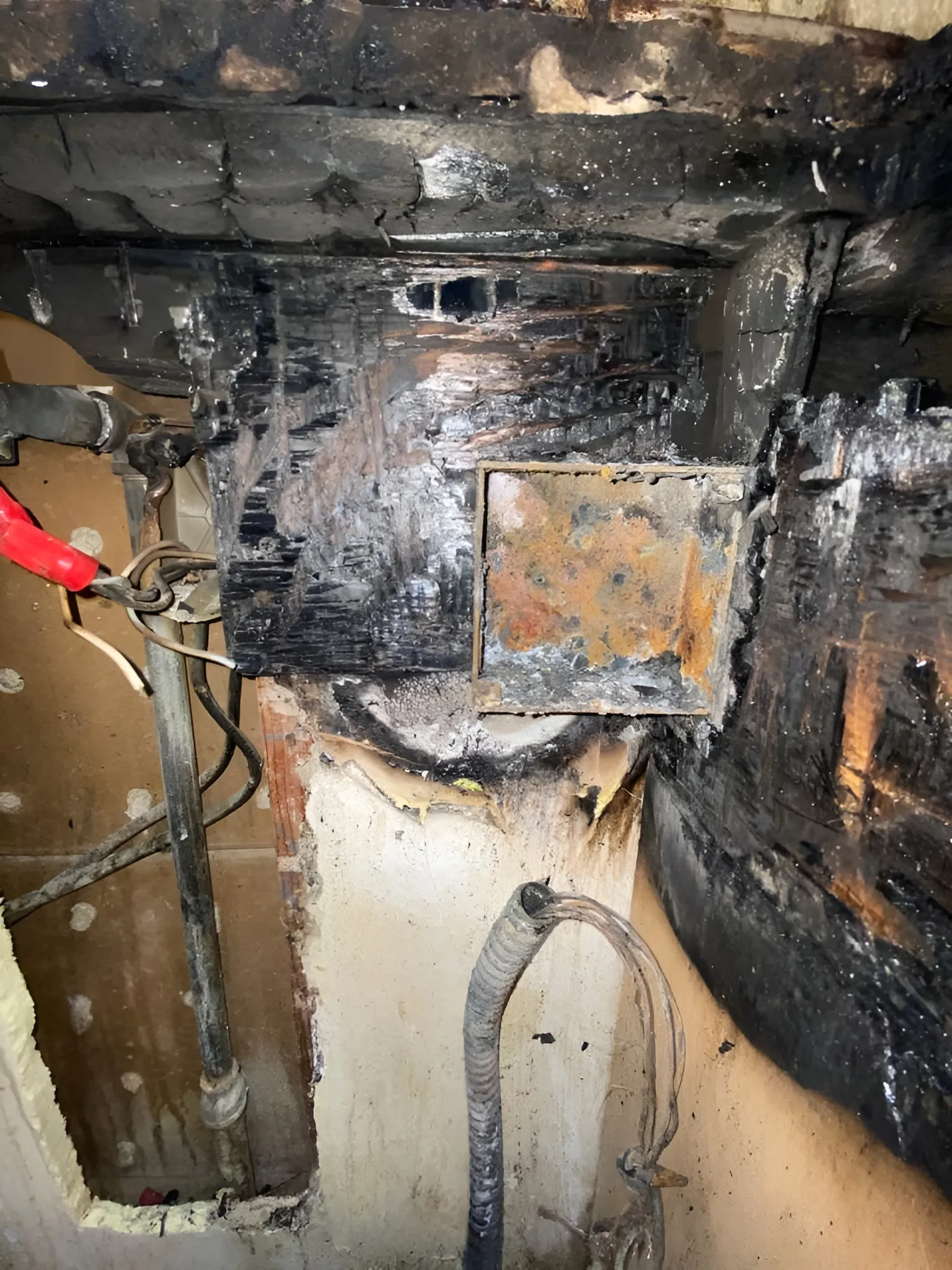 Fire and smoke damage restoration